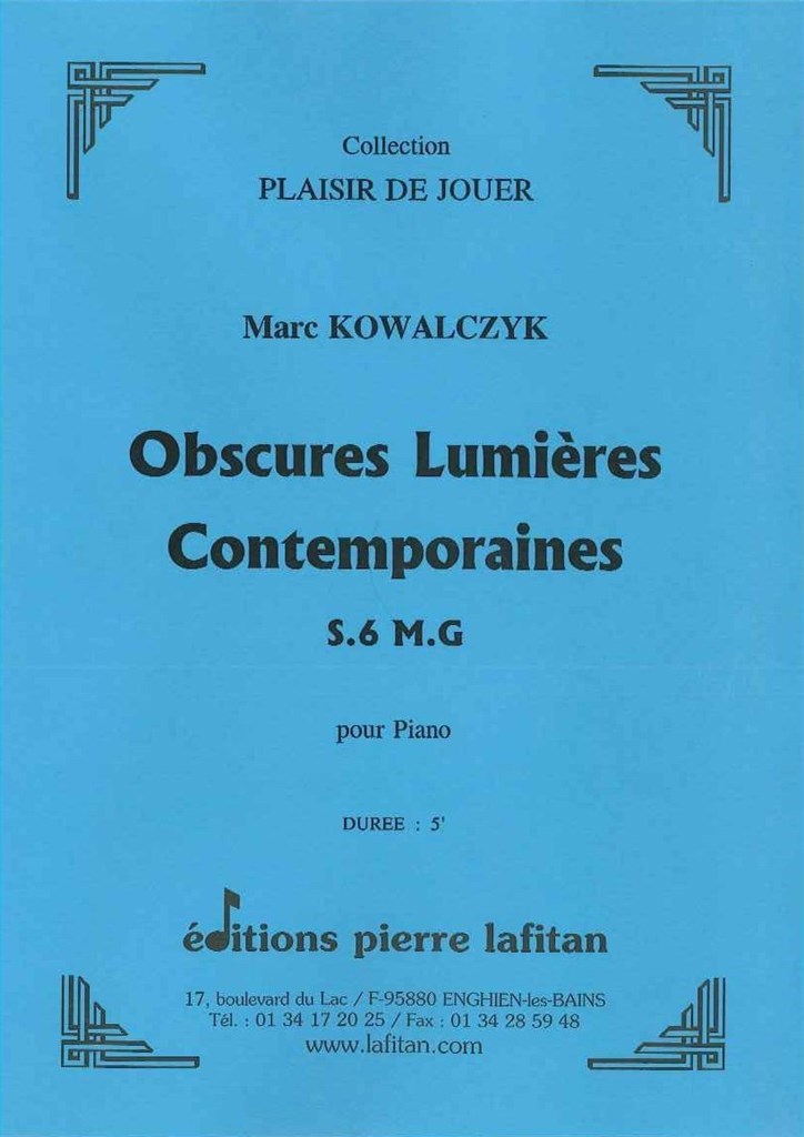 Obscures Lumieres Contemporaines